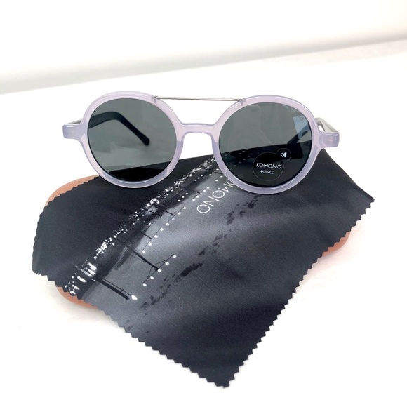 KOMONO Vivien Violet/Black Sunglasses (NEW) - Picture 5 of 12
